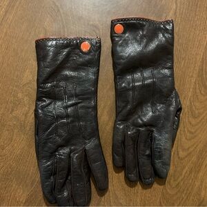 Coach leather gloves 6.5